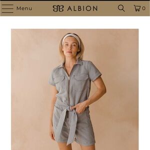 Albion Fit CITY ROMPER, HOUNDSTOOTH